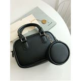 ブラック | 2wayミニショルダーバッグ レディース 肩掛け | VIVID LADY