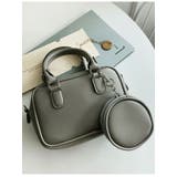 グレー | 2wayミニショルダーバッグ レディース 肩掛け | VIVID LADY