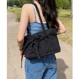 ブラック | バレエコアショルダーバッグ レディース 肩掛け | VIVID LADY