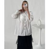 キャンディスリーブ ギャザー チュニックブラウス | VIVID LADY | 詳細画像5 