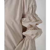 キャンディスリーブ ギャザー チュニックブラウス | VIVID LADY | 詳細画像10 