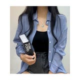 スカイブルー | シャツブラウス レディース 長袖 | VIVID LADY