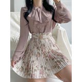 ベージュ | ブラウス レディース パール | VIVID LADY