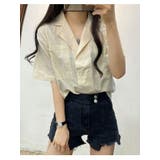 シャツブラウス レディース 半袖 | VIVID LADY | 詳細画像16