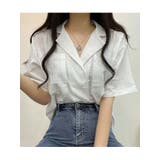 シャツブラウス レディース 半袖 | VIVID LADY | 詳細画像8