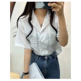 シャツブラウス レディース 半袖 | VIVID LADY | 詳細画像9