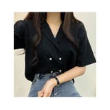 シャツブラウス レディース 半袖 | VIVID LADY | 詳細画像11