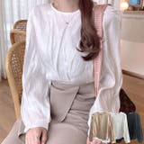 サテンブラウス レディース ブラウス | VIVID LADY | 詳細画像1