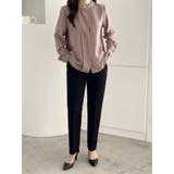 ハイネックオフィスブラウス レディース 長袖 | VIVID LADY | 詳細画像8 