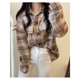 チェックならではのモダンな感じと暖かい起毛素材でデイリールックシャツブラウス | VIVID LADY | 詳細画像16