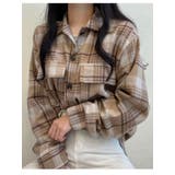 チェックならではのモダンな感じと暖かい起毛素材でデイリールックシャツブラウス | VIVID LADY | 詳細画像14