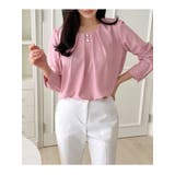 ボリューム感が伝わるピンタックブラウス 韓国 春 | VIVID LADY | 詳細画像17