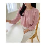 ボリューム感が伝わるピンタックブラウス 韓国 春 | VIVID LADY | 詳細画像18