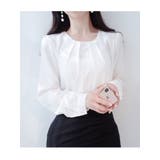 ボリューム感が伝わるピンタックブラウス 韓国 春 | VIVID LADY | 詳細画像11