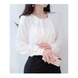 ボリューム感が伝わるピンタックブラウス 韓国 春 | VIVID LADY | 詳細画像12