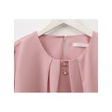 ボリューム感が伝わるピンタックブラウス 韓国 春 | VIVID LADY | 詳細画像5