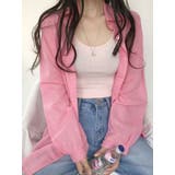 シアー袖バルーンオーバーフィットロングシャツ 長袖 全7色 | VIVID LADY | 詳細画像17