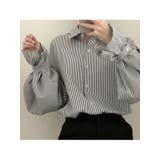 ブラック | シャツブラウス レディース 長袖 | VIVID LADY