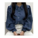 ダークブルー | シャツ レディース 長袖 | VIVID LADY