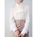 アイボリー | ブラウス レディース フリル付きブラウス | VIVID LADY