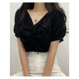 ブラック | 韓国ファッション レディース トップス | VIVID LADY