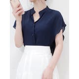 エレガントなスタイリッシュさを感じるシフォンブラウス 全4色 レディース | VIVID LADY | 詳細画像19 