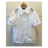 ベーシックなパフスリーブ半袖ブラウス 全4色 オフィスブラウス | VIVID LADY | 詳細画像2