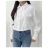 クロップド丈シャツブラウス 2way 春アウター | VIVID LADY | 詳細画像2