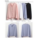 vネックシャツブラウス長袖 全4色 レディース | VIVID LADY | 詳細画像20