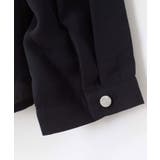 花ブローチ付きピンタックブラウス レディース オフィスブラウス | VIVID LADY | 詳細画像6