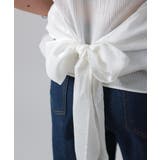 ウエストリボン付きプルオーバーブラウス | VIVID LADY | 詳細画像16