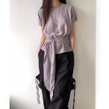 ウエストリボン付きプルオーバーブラウス | VIVID LADY | 詳細画像23