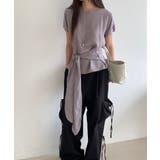 ウエストリボン付きプルオーバーブラウス | VIVID LADY | 詳細画像24