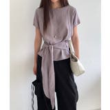 ウエストリボン付きプルオーバーブラウス | VIVID LADY | 詳細画像25