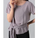 ウエストリボン付きプルオーバーブラウス | VIVID LADY | 詳細画像3