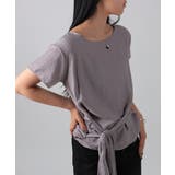 ウエストリボン付きプルオーバーブラウス | VIVID LADY | 詳細画像5