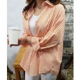 オーバーサイズ ストライプ カラーシャツ | VIVID LADY | 詳細画像9 