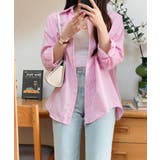 オーバーサイズ ストライプ カラーシャツ | VIVID LADY | 詳細画像18 