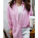 オーバーサイズ ストライプ カラーシャツ | VIVID LADY | 詳細画像23 