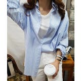 オーバーサイズ ストライプ カラーシャツ | VIVID LADY | 詳細画像27 