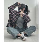 チェック柄 オーバーサイズシャツ | VIVID LADY | 詳細画像10 