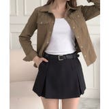 コンパクト コーデュロイラウンドヘムシャツ | VIVID LADY | 詳細画像8 