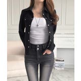 コンパクト コーデュロイラウンドヘムシャツ | VIVID LADY | 詳細画像15 