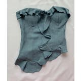 フリルデザイン カップ付き ベアトップ ビスチェ | VIVID LADY | 詳細画像11 