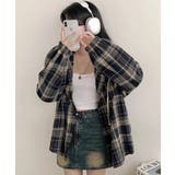 フード付きチェックシャツ | VIVID LADY | 詳細画像9 