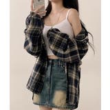 フード付きチェックシャツ | VIVID LADY | 詳細画像15 