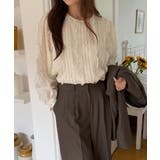 縦フリル プルオーバーブラウス | VIVID LADY | 詳細画像11