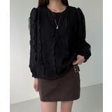 縦フリル プルオーバーブラウス | VIVID LADY | 詳細画像18