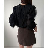 縦フリル プルオーバーブラウス | VIVID LADY | 詳細画像21