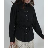 シルバーボタン ウエスト紐付き カラーシャツ | VIVID LADY | 詳細画像6